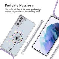 imoshion Design Hülle mit Band Samsung Galaxy S21 - Sandstone Dandelion