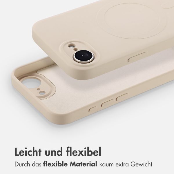 imoshion Color Back Cover mit MagSafe iPhone 16e - Beige