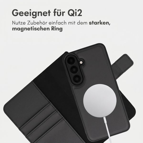 imoshion Herausnehmbare 2-in-1 Luxus-Bookcase Samsung Galaxy S26 FE - Schwarz