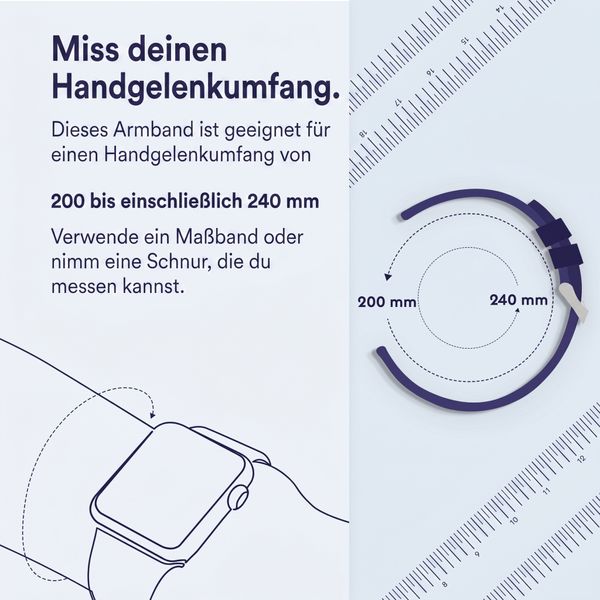 imoshion Magnetisches Milanaise Armband für das  Fitbit Luxe - Größe M - Rosé gold