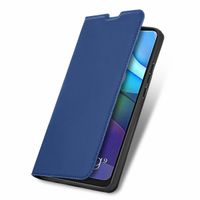 imoshion Slim Folio Klapphülle Motorola Moto G9 Power - Dunkelblau