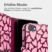 imoshion Design Klapphülle Apple iPhone SE (2022 / 2020) / 8 / 7 / 6(s) - Hearty Blush