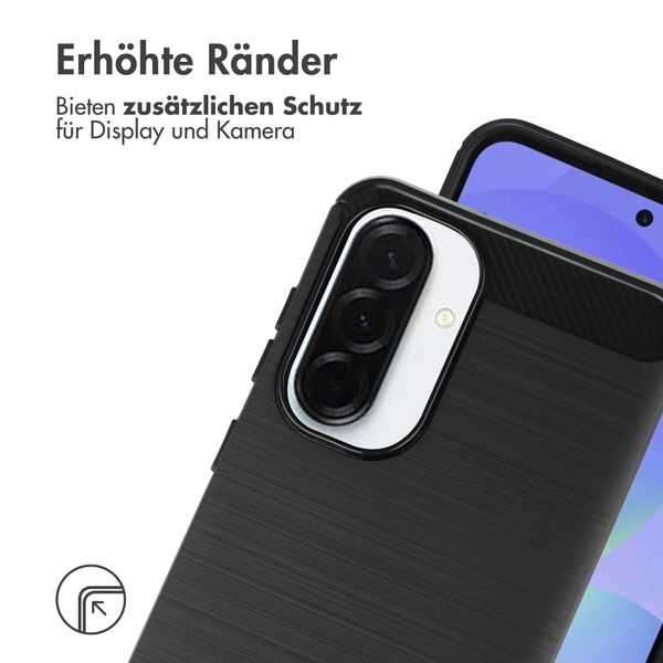 imoshion Brushed Back Cover Samsung Galaxy A37 (5G) - Schwarz