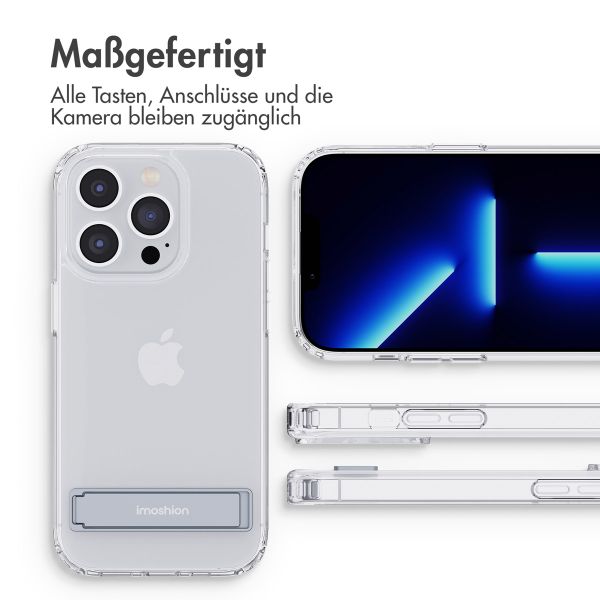 imoshion ﻿Back Cover mit Ständer für das iPhone 13 Pro - Transparent