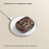 Selencia Sabi Case Apple AirPods Pro 3 - Leopardenmuster - Mocha Brown