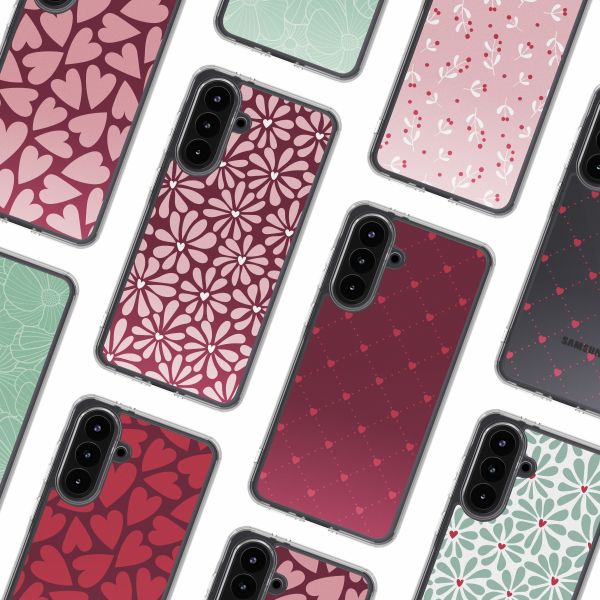 imoshion Design Hülle Samsung Galaxy A36 - Bloom Love Blush