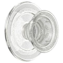 PopSockets PopGrip MagSafe Round - Clear Glitter