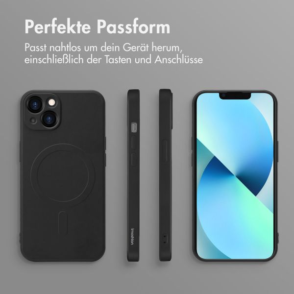 imoshion Color Back Cover mit MagSafe Apple iPhone 13 - Schwarz