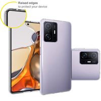 Accezz TPU Clear Cover für das Xiaomi 11T (Pro) - Transparent