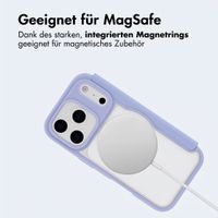 imoshion Transparente Bookcase mit MagSafe Apple iPhone 17 Pro Max - Lila