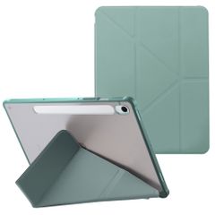 imoshion Origami Klapphülle Samsung Galaxy Tab S9 11.0 Zoll / S10 Lite / S10 FE / S9 FE 10.9 Zoll - Dunkelgrün