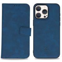imoshion Entfernbare 2-1 Luxus Klapphülle Apple iPhone 15 Pro Max - Blau