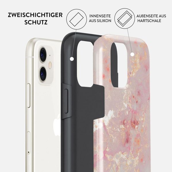 Burga Tough Back Cover für das iPhone 11 - Golden Coral