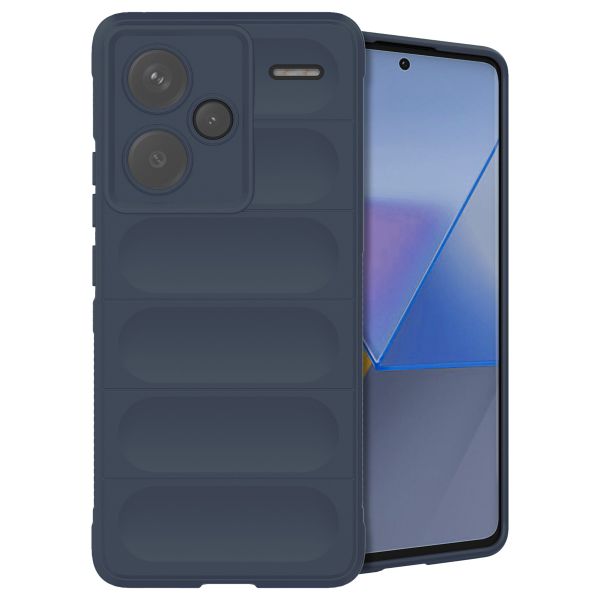 imoshion EasyGrip Back Cover für das Xiaomi Redmi Note 13 Pro Plus (5G) - Dunkelblau