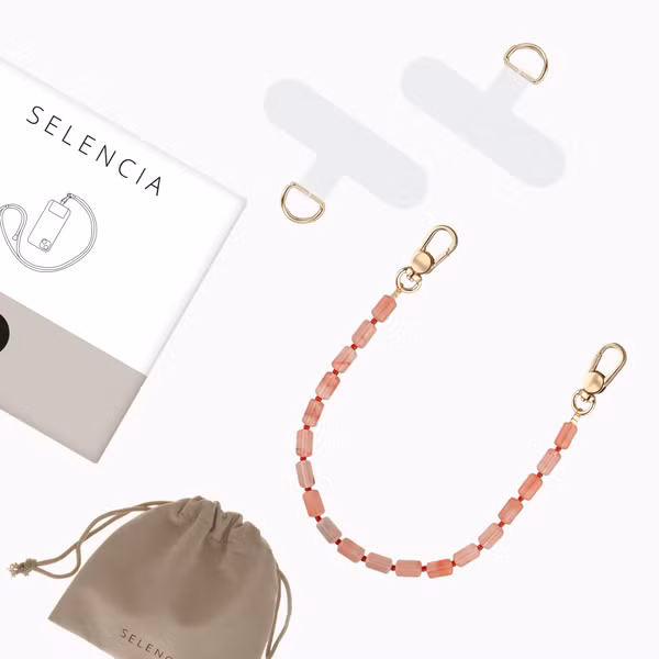 Selencia Sorbet Pop-Handykette - Pink