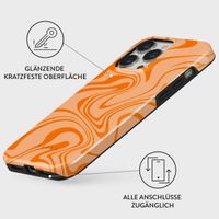 Burga Tough Back Cover für das iPhone 15 Pro - High Vibrations