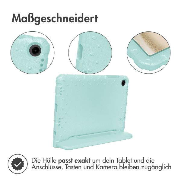 imoshion Schutzhülle mit Handgriff kindersicher Samsung Galaxy Tab A9 Plus - Soft Blue