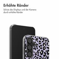 imoshion Design Hülle Samsung Galaxy A55 - Leopard Lilac