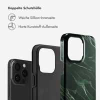 Selencia Vivid Tough Back Cover für das iPhone 15 Pro Max - Chic Marble Quartz