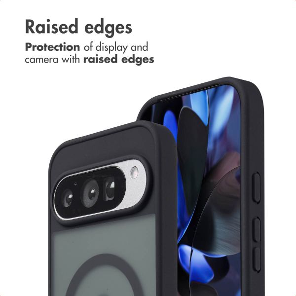 imoshion Color Guard Back Cover mit MagSafe Google Pixel 9 / 9 Pro / 10 / 10 Pro - Schwarz
