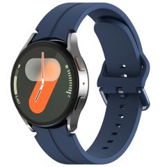 imoshion Silikonarmband für Samsung Galaxy Watch 4 / 5 / 6 / 7 (20 mm) - Dunkelblau