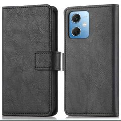 imoshion Luxuriöse Klapphülle Xiaomi Redmi Note 12 - Schwarz
