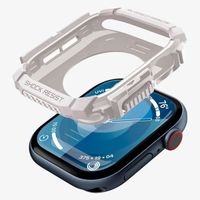 Spigen Rugged Armor™ Hülle für die Apple Watch Series 10 / 11 - 42 mm - Dune Beige