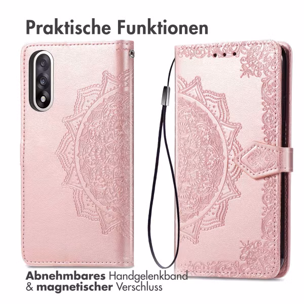 imoshion Mandala Klapphülle OnePlus Nord 5 - Rosé gold