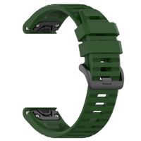 imoshion QuickFit® Silikon-Sportarmband - 22 mm Garmin Watch Anschluss - Dunkelgrün