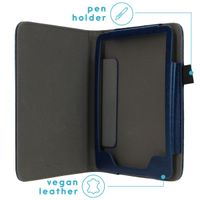 imoshion Vegan Leather Klapphülle für das Amazon Kindle (2024) / Amazon Kindle (2022) 11th gen - Dunkelblau