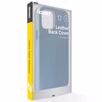 Accezz Leather Backcover mit MagSafe für das Apple iPhone 14 Pro Max - Dunkelblau