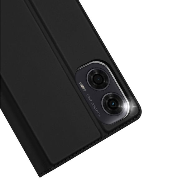 Dux Ducis Slim TPU Klapphülle für das Motorola Moto G04 / G24 / G24 Power - Schwarz