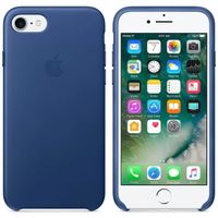 Apple Leder-Case für das Apple iPhone SE (2022 / 2020) / 8 / 7 - Sapphire