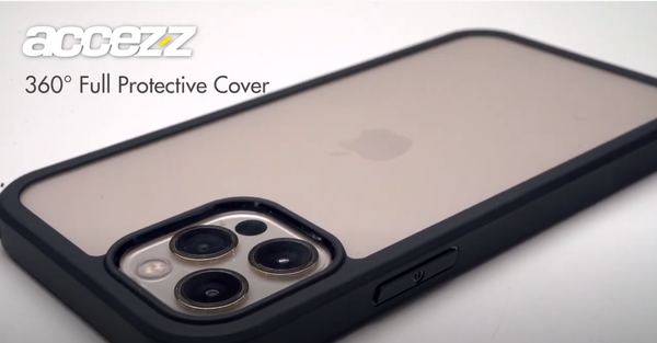 Accezz 360° Rundumschutzhülle für das Apple iPhone 14 Pro - Grün