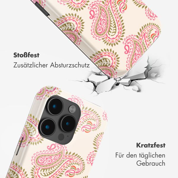 Selencia Vivid Back Cover Apple iPhone 15 Pro - Paisley Blush