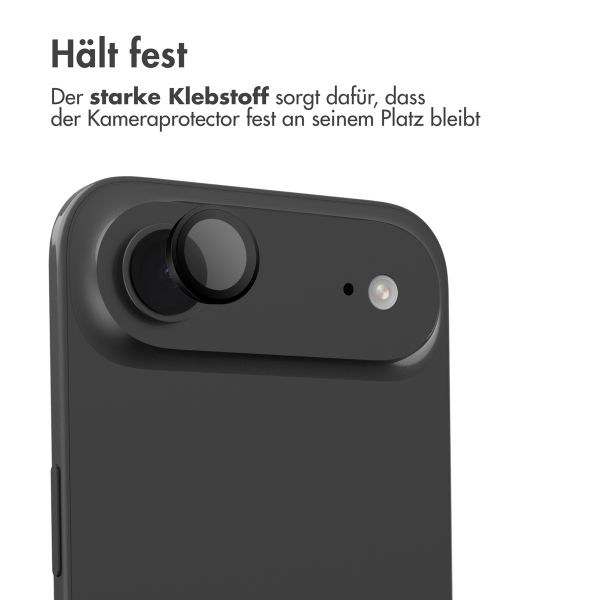 imoshion 2er Pack Kameraobjektivschutz für das Apple iPhone Air - Schwarz