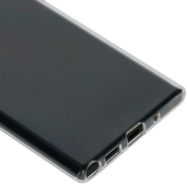 Accezz Clear TPU Backcover Samsung Galaxy Note 10 Plus - Transparent