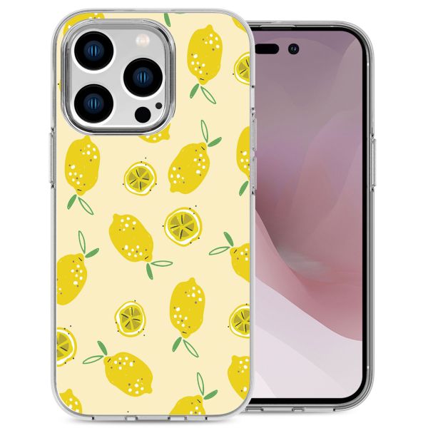 imoshion Design Hülle iPhone 14 Pro - Lemons