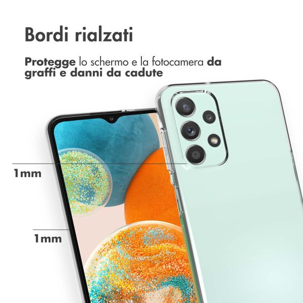 Accezz Clear TPU Backcover Samsung Galaxy A23 (5G) - Transparent