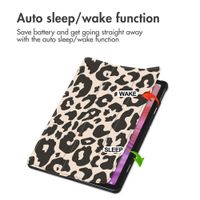 imoshion Design Trifold Klaphülle Lenovo Tab (2025) - Leopard