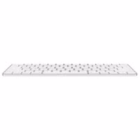 Apple Magic Keyboard mit Touch ID - Kabellose Tastatur - AZERTY / FR - Lightning - Weiß