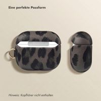 Selencia Sabi Hülle Panthermuster  Apple Airpods 3 - Midnight Black