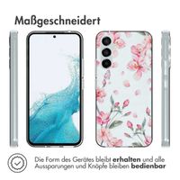 imoshion Design Hülle für das Samsung Galaxy A54 (5G) - Blume - Rosa