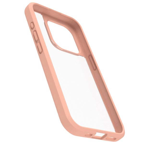 OtterBox React Backcover für das iPhone 15 Pro - Transparent / Peach