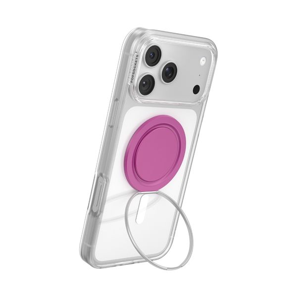 PopSockets PopGrip Low Pro MagSafe - Electric Fuschia