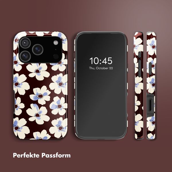 Selencia Vivid Rückabdeckung mit MagSafe Apple iPhone 17 Pro - Choco Flower Pop
