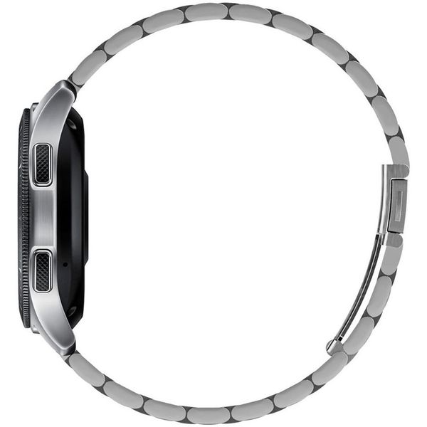 Spigen Modern Fit Steel Watch Armband für die Samsung Galaxy Watch 46 mm - Silber