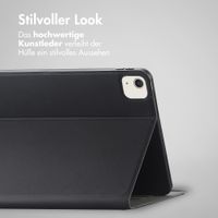 Accezz Classic Klapphülle Apple iPad Air 13 Zoll (2025) M3 / (2024) M2 - Schwarz