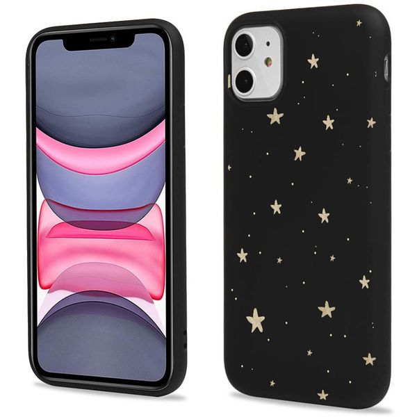 imoshion Design Hülle iPhone 11 - Stars Gold