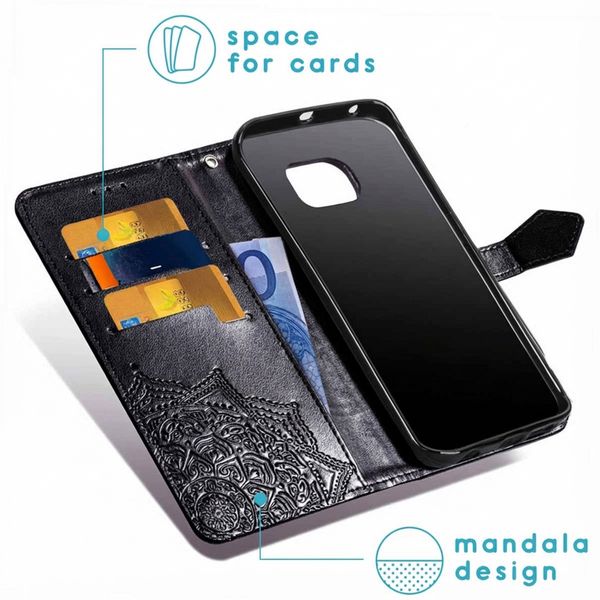 imoshion Mandala Klapphülle Samsung Galaxy S7 - Schwarz